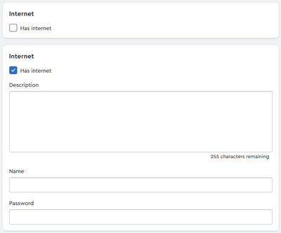 An example usage of the Conditional availability attribute